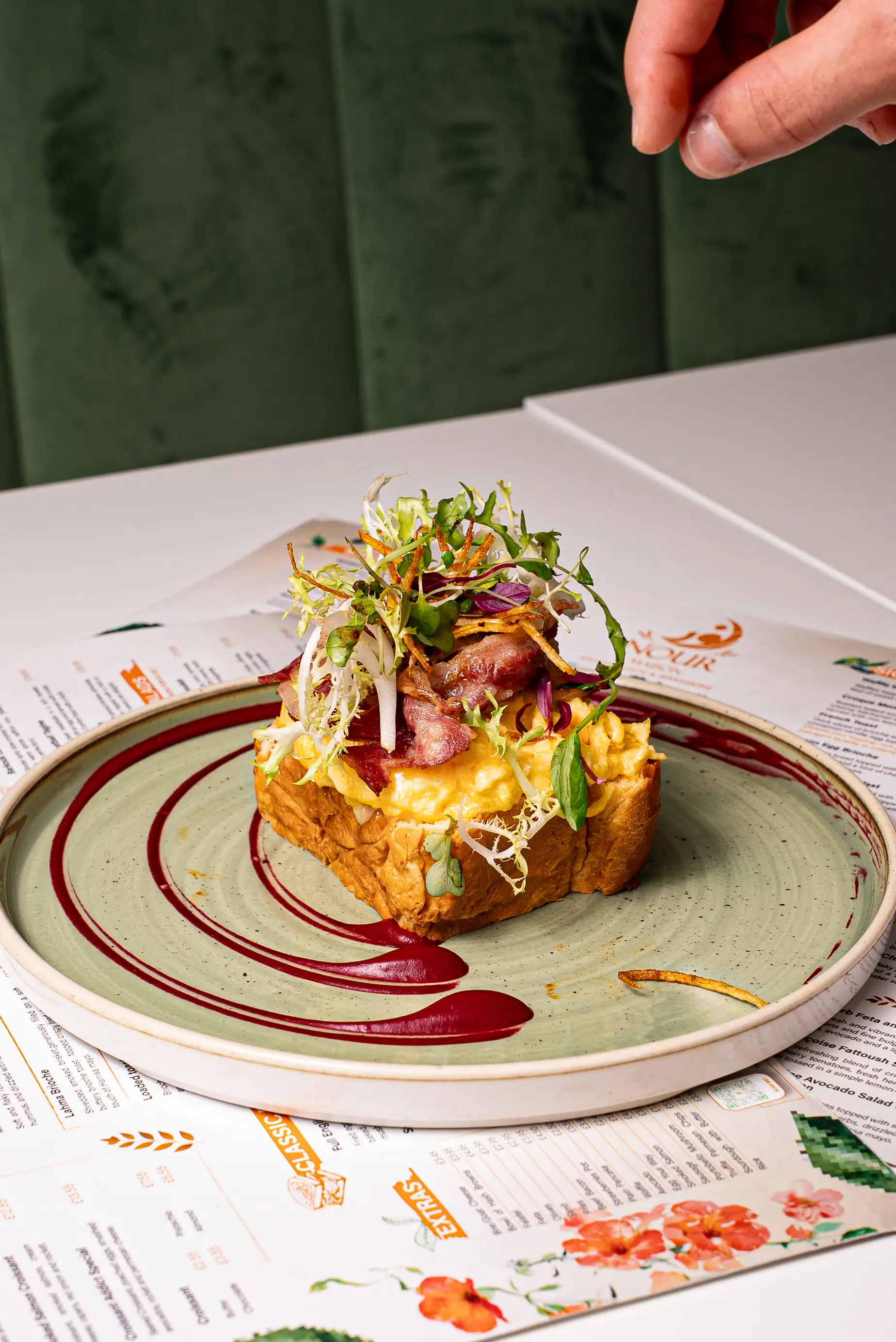 Brunch cafe and afternoon tea place to eat in Milton Keynes at Nour Maison