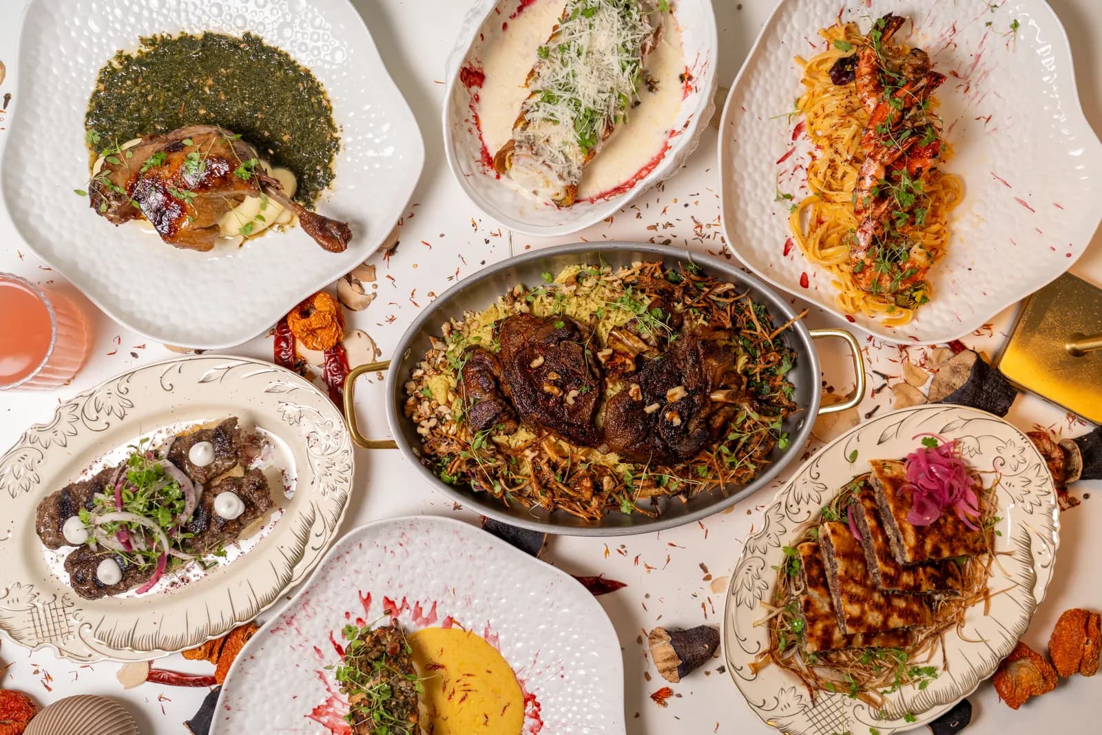 The Chef's Table dining experience at Nour Maison Milton Keynes