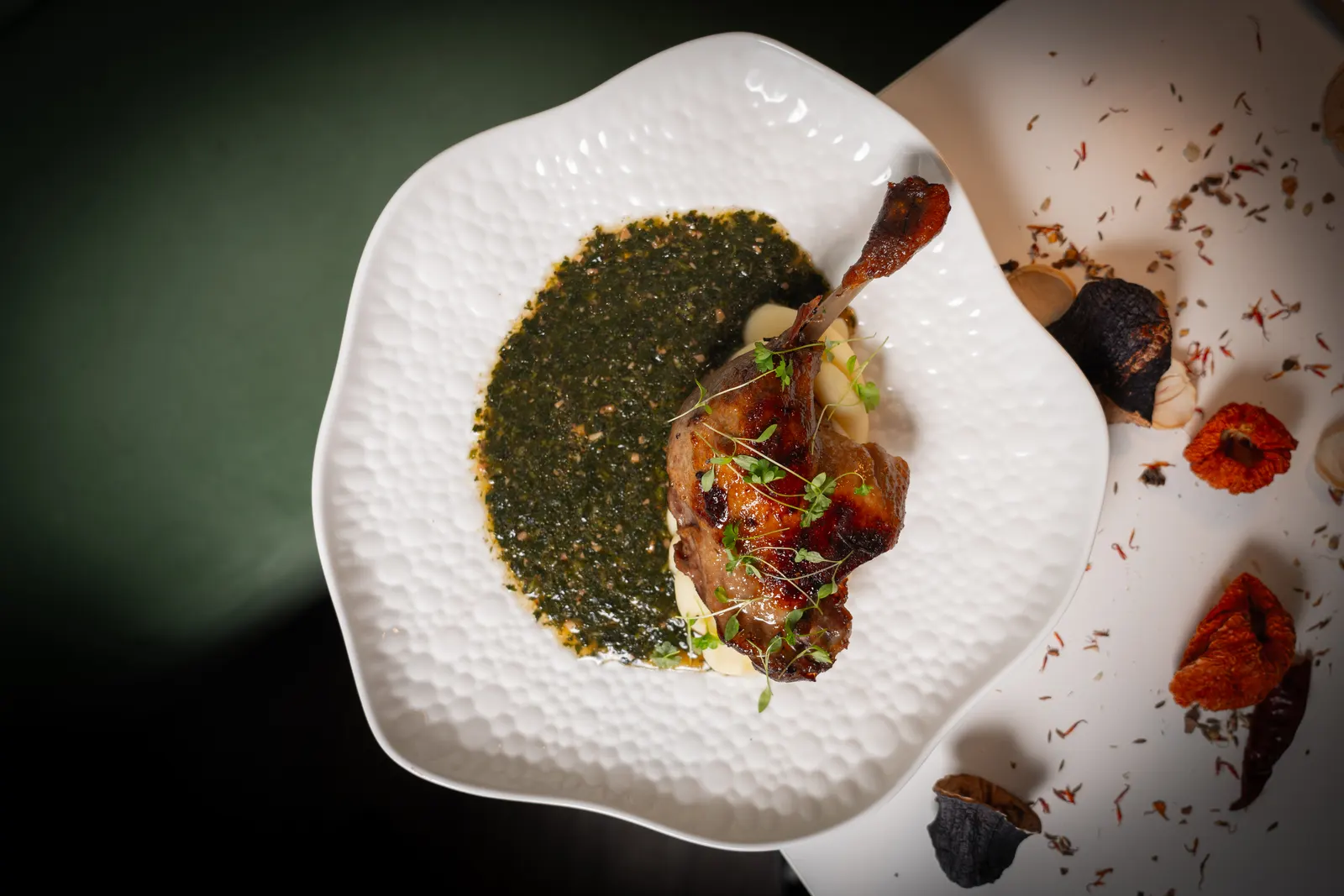 Duck Pasha at Nour Maison Milton Keynes