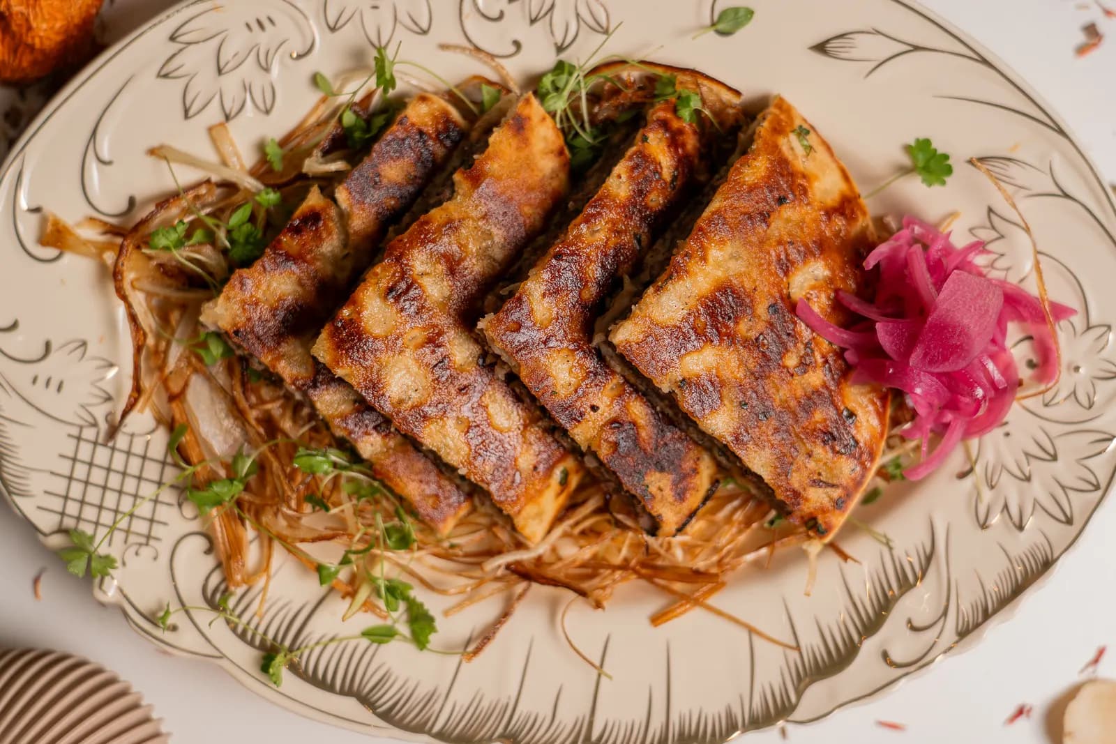 Hawawshi at Nour Maison Milton Keynes