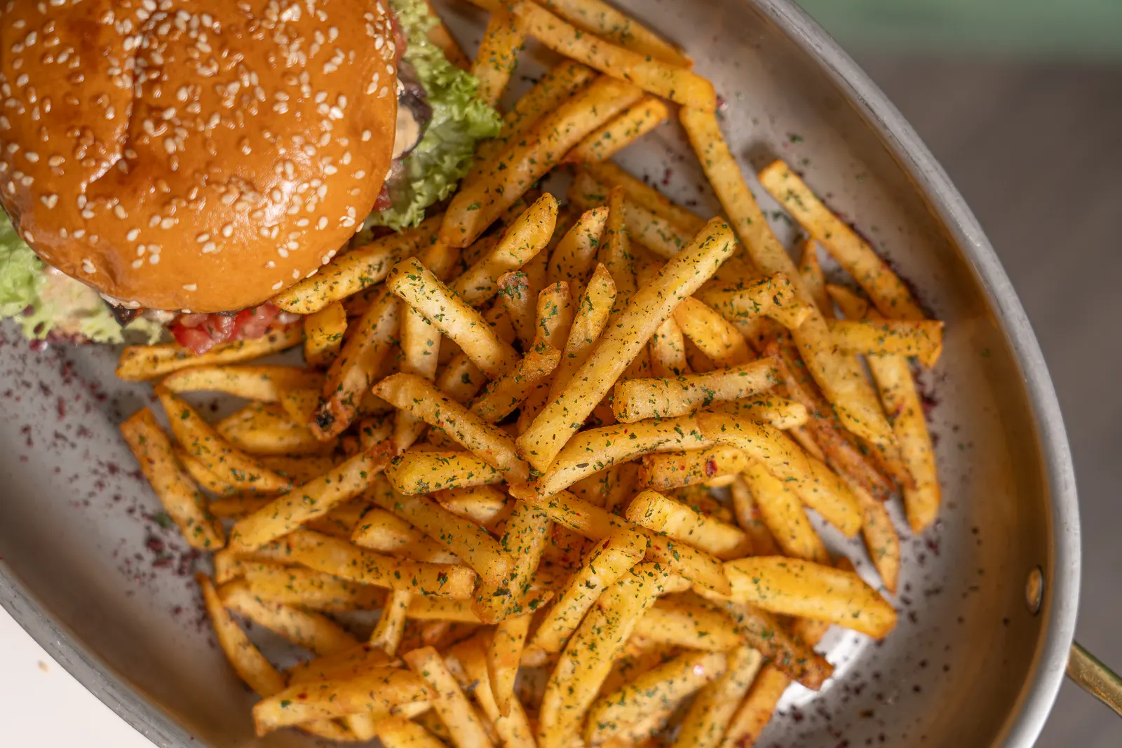 House Spiced Chips at Nour Maison Milton Keynes