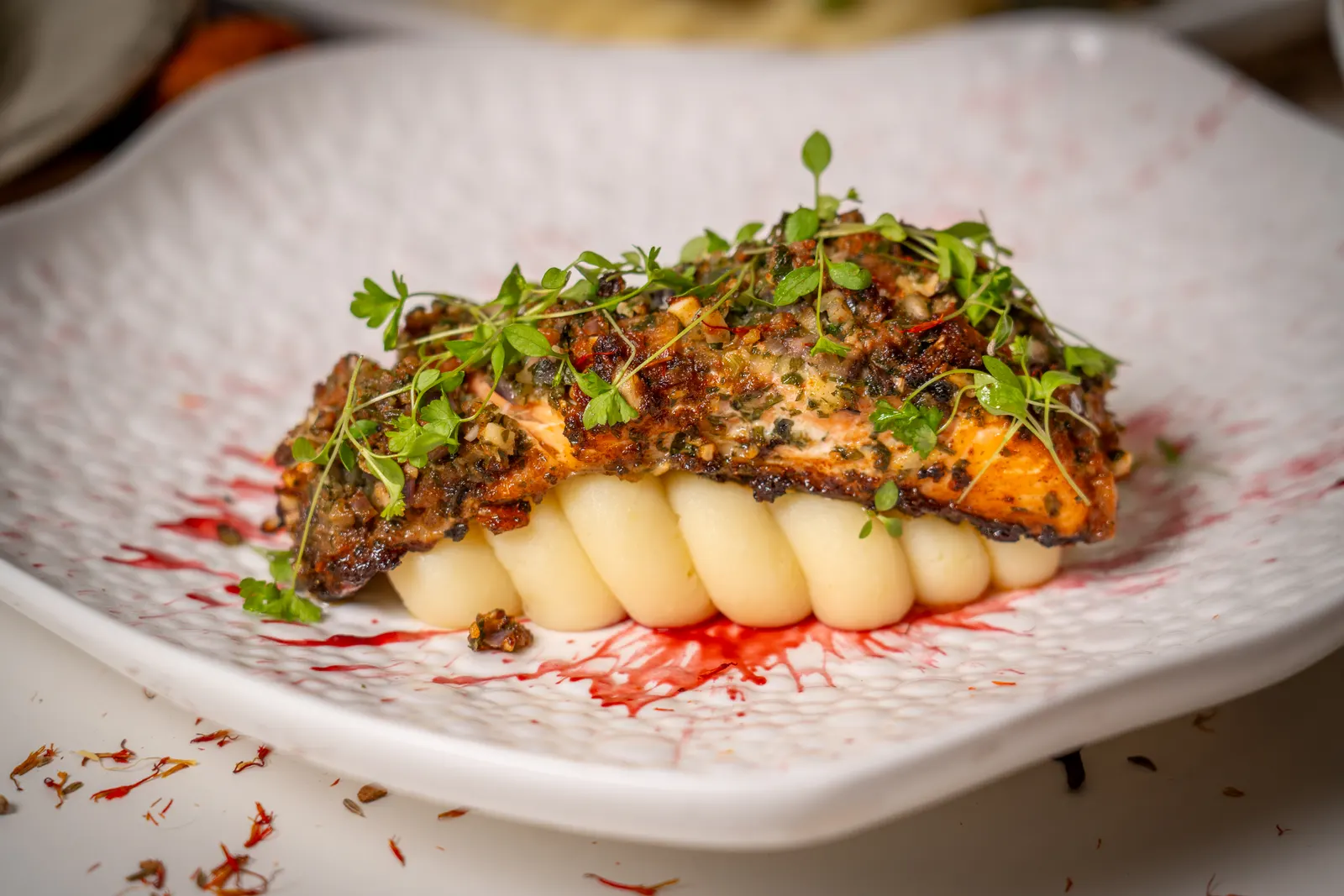 Singari Salmon at Nour Maison Milton Keynes