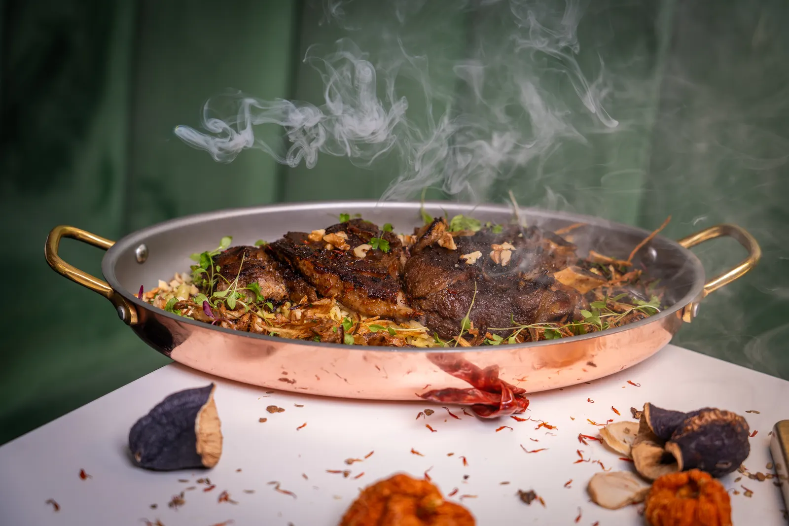 Smoked Lamb Mandi at Nour Maison Milton Keynes