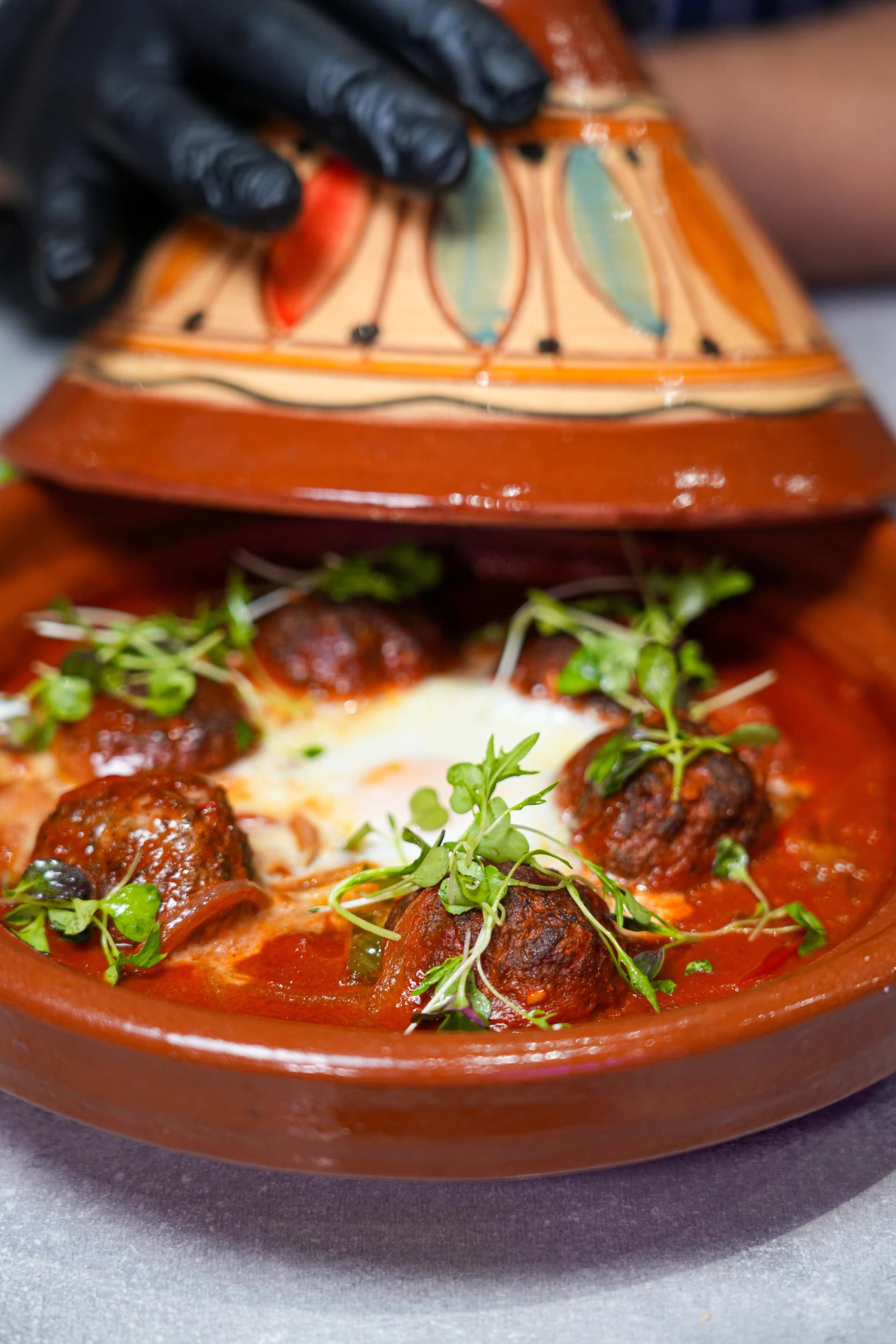 Family restaurant table at Nour Maison in Milton Keynes