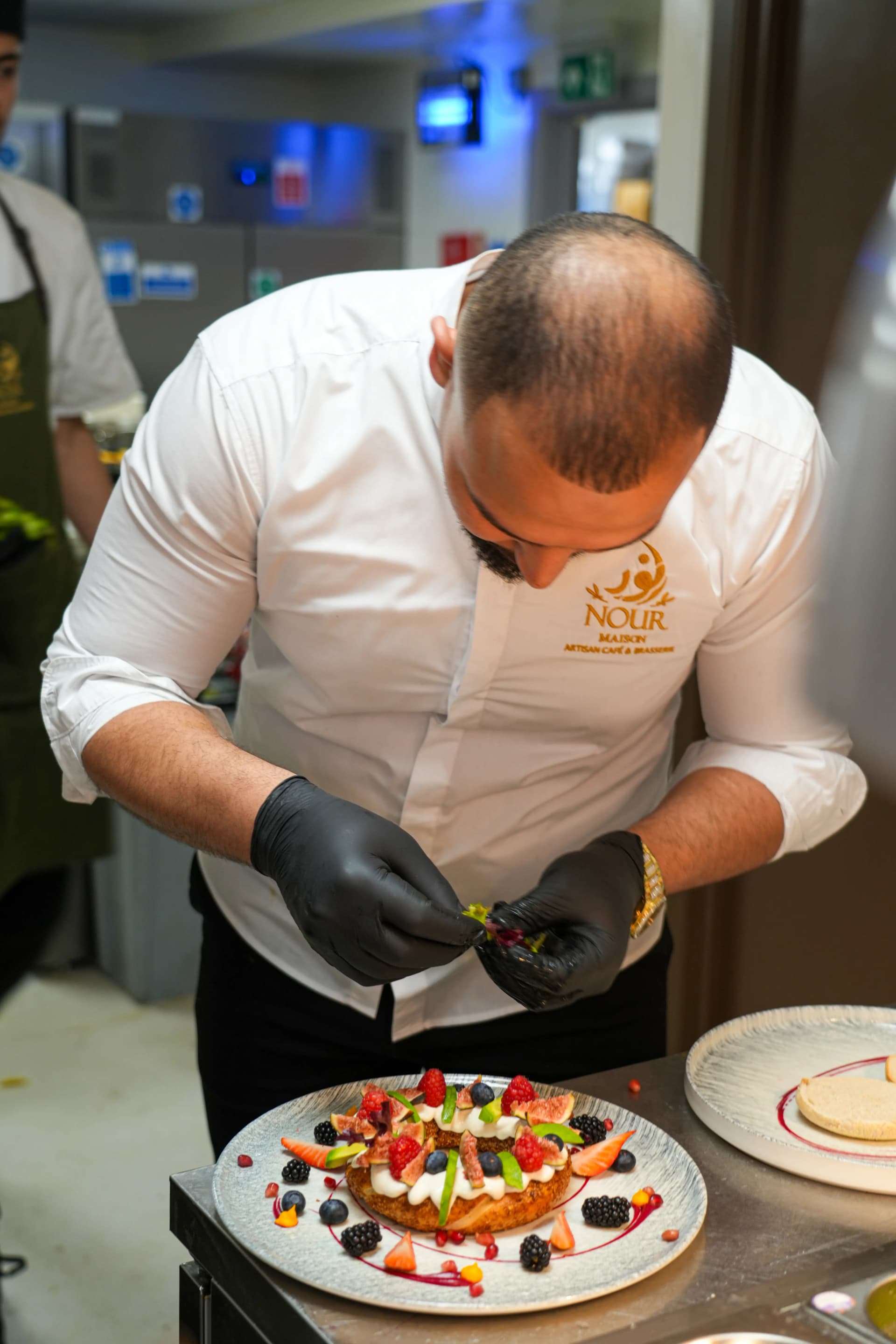 French and Middle Eastern restaurant identity at Nour Maison Milton Keynes