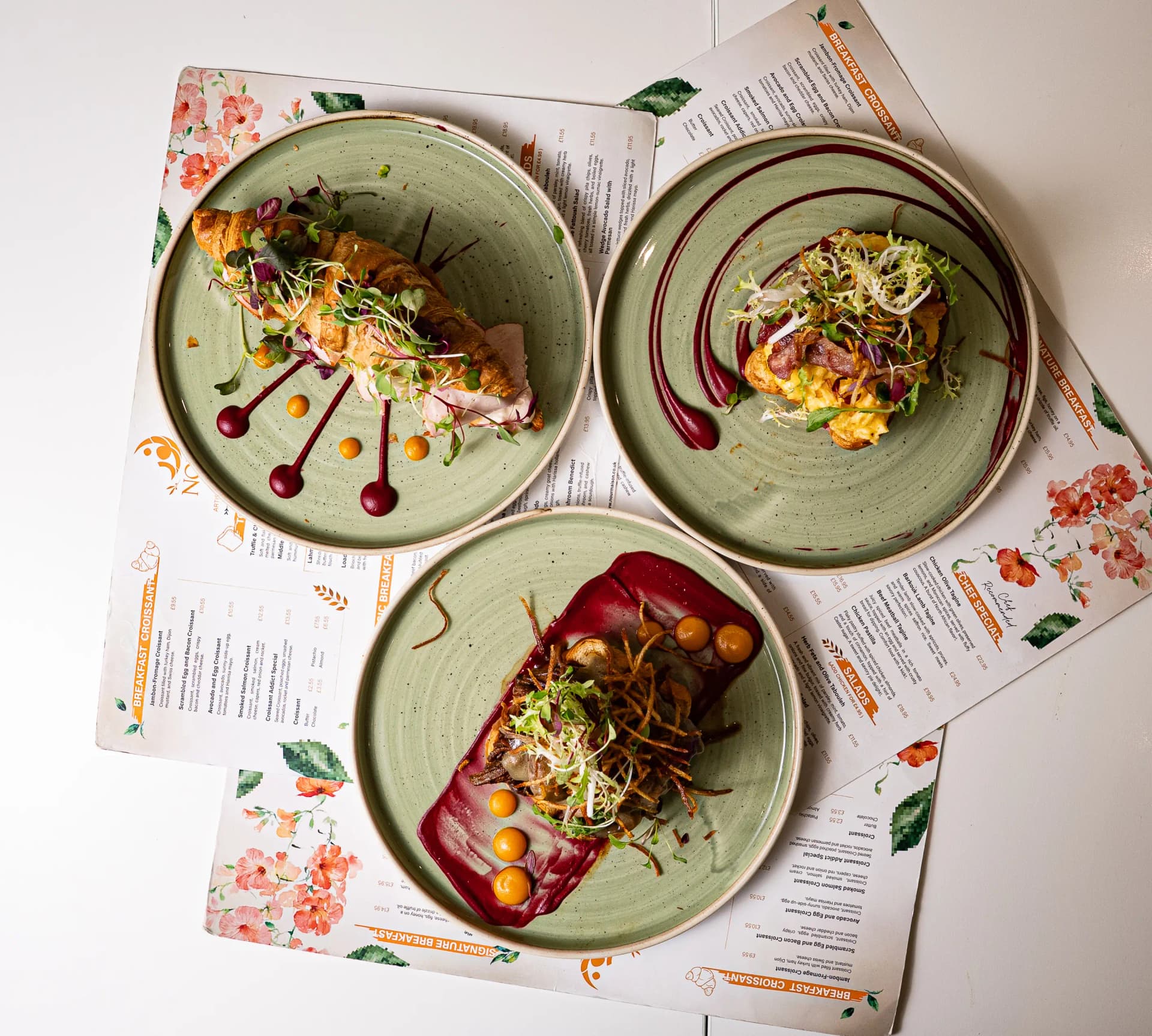 All day dining at Nour Maison restaurant in Milton Keynes